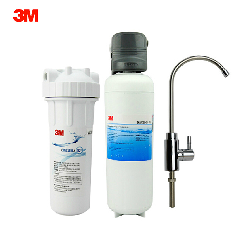 3M凈享DWS6000-CN型家用凈水器無廢水直飲礦物質(zhì)凈水機(jī)