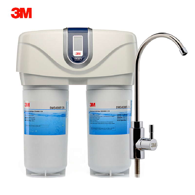 3M 雙子凈智DWS 4000T-CN智能家用凈水器無廢水直飲礦物質(zhì)凈水機(jī)