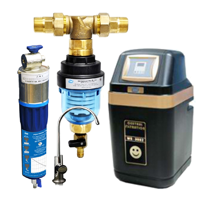漢斯希爾前置ECO+軟水機(jī)3001-07+凈水機(jī)7315-028全屋凈水（適合80平米左右北方使用）