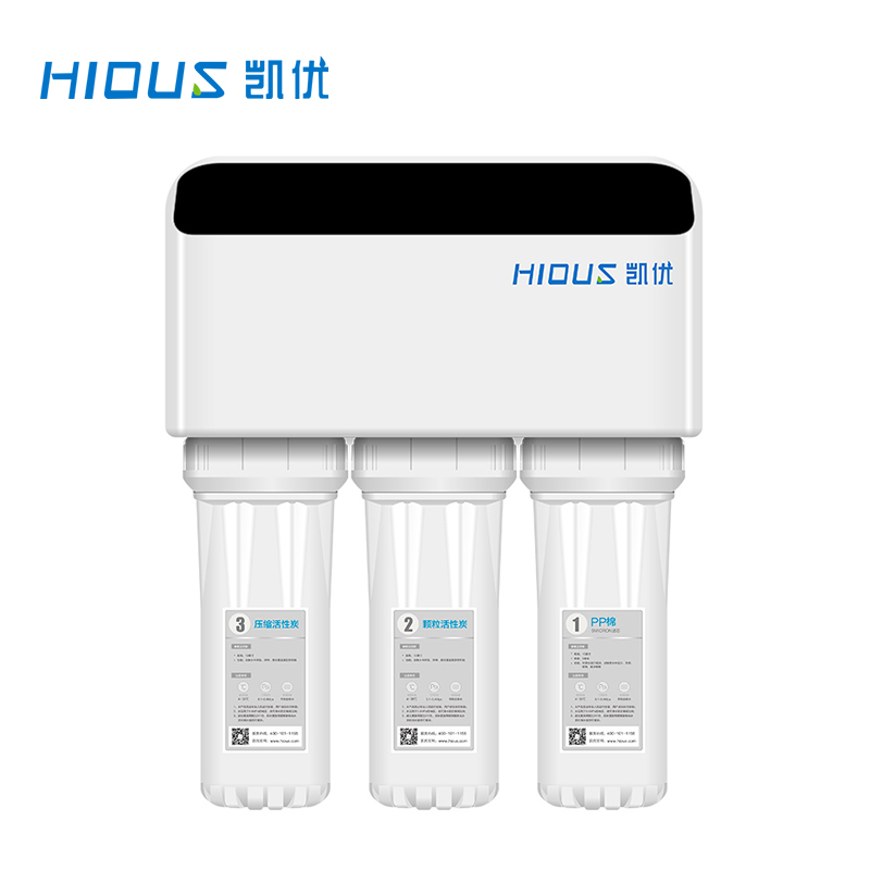 凱優(yōu)PC580E五級過濾反滲透家用純雙出水純水機