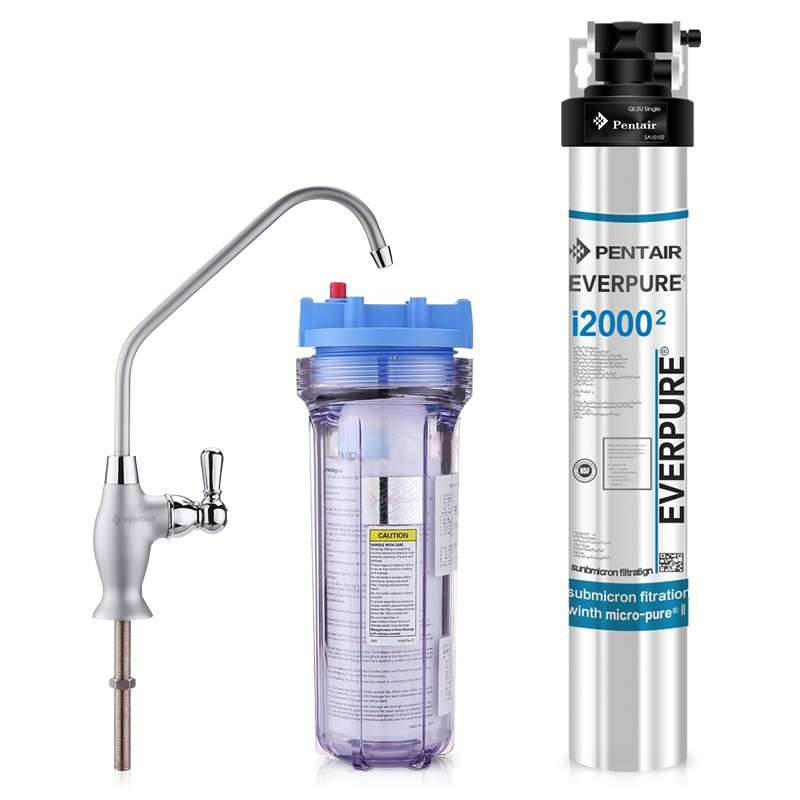 愛惠浦Everpure牌QL2U-I2000(2)型凈水器（濱特爾套裝） 北方水垢較大地區(qū)首選