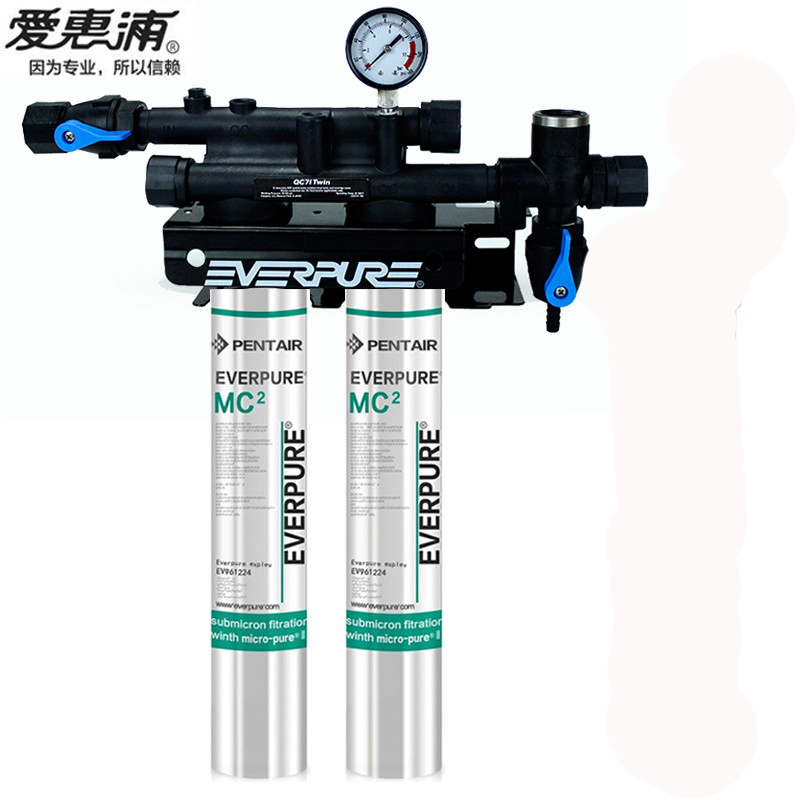 美國(guó)愛(ài)惠浦MC(2) Twin雙聯(lián)款商用凈水機(jī)適用于制冰機(jī) 咖啡機(jī)或者單位20人左右使用